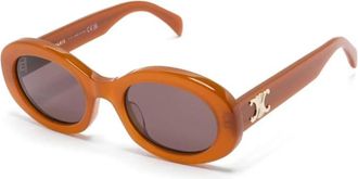 Celine Sunglasses, female, Orange, Size: 52 MM Cl40194U 45A Sunglasses