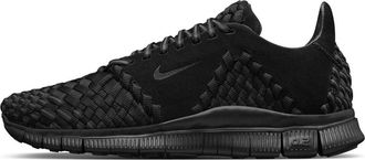 Nike Free Inneva Woven 2 Triple Black Suede 813040-001