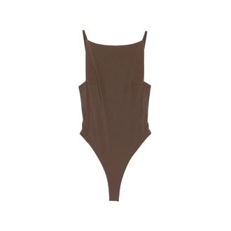 Jacquemus One-piece, female, Brown, Size: XS Sole Swimsuit