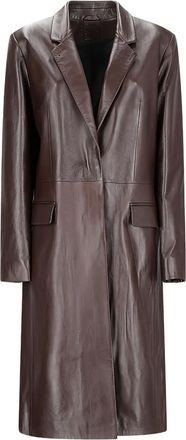 DESA 1972 Cappotto con revers a lancia - Marrone