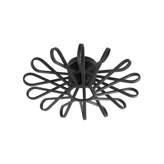 Lindby L&aacute;mpara De Techo kaelen En Negro Metal - Lindby