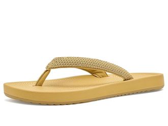 Allbirds Flip Flop Womens Flat Shoes Mid Yellow : 11 B - Medium, Synthetic