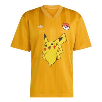 adidas x Pokemon Jersey T-Shirt Asia Sizing Preloved Yellow IB7065