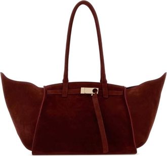Benedetta Bruzziches Shoulder Bags, female, Red, Size: ONE SIZE Tiziano Mame Handbag