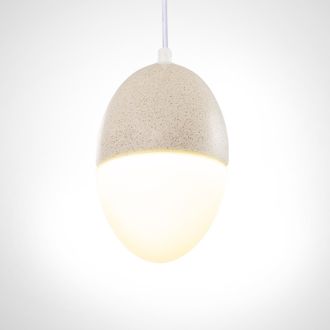 Paco Home Luminaria Suspendida, E27, L&aacute;mpara Para Sal&oacute;n, Comedor Y Cocina De Altura Ajustable Hormig&oacute;n Arenisca Blanca, Sin Bombillas - Paco Home