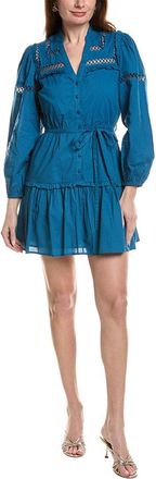 Adrianna Papell Long Sleeve Mini Dress