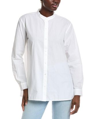 Eileen Fisher Eileen Fisher Mandarin Collar Shirt