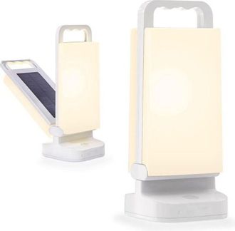 OEM Luz Solar Para Acampar - Linterna Recargable Con Brillo Ajustable, Bater&iacute;a De 4400 Mah, 80 Horas De Duraci&oacute;n De La Bater&iacute;a, L&aacute;mpara Led Impermeable Ip