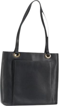 Gucci Pre-owned Vintage Schoudertas - Dames - Vintage Schoudertas - Zwart - ONE Size - Leer - Vintage