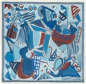 Echo Cubists Square in Ultramarine at Nordstrom