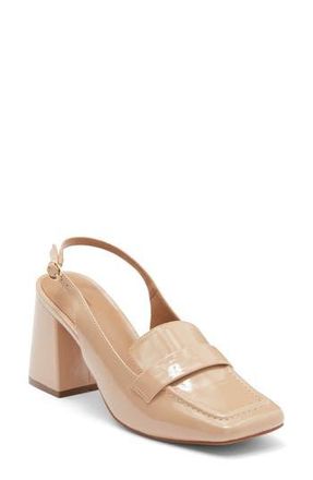 Nordstrom Rack Stasia Loafer Pump in Tan Light at Nordstrom Rack, Size 7.5
