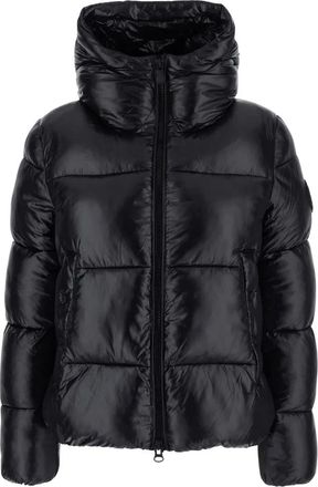 Save The Duck Biddy Jacket - Dames - Winterjassen - Zwart - XL - Leer - Jassen