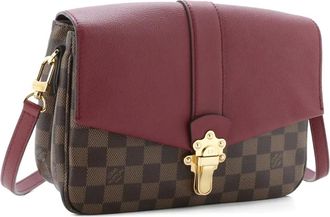 Louis Vuitton Clapton Handbag Damier PM leren crossbodytas - Bruin