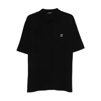 Balmain Logo-detail Polo Shirt