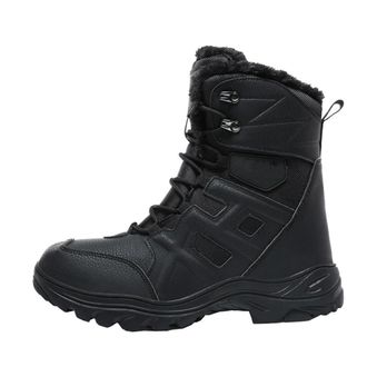 Generic Men Plus Size Wate Resistant Snow Boots Winter Outdoor Fleece Lined Thickened NonSlip Warm Hiking Boots (Black,6.5)