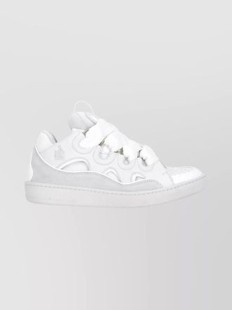 Lanvin leather high-top sneakers