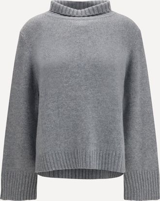 Allude Maglione a collo alto in cashmere Woman XS