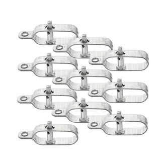 OEM Adecuado Para Juegos De 10 Tensores De Cable De Acero, Que Incluyen Tensor De Trinquete Con Pasador De Cremallera, Conector De Cable Y Tensor De Cable