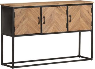 vidaXL Credenza 120x30x75 cm in Legno Massello di Acacia - Vidaxl