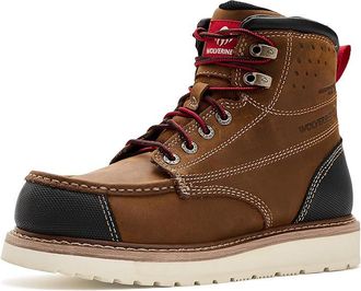 Wolverine Loader II Hypr WP 6in Mens Work Boots Trail : 10.5 3E - Extra Wide, Synthetic