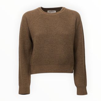 Filson Waffle-Knit Merino Wool Boxy Sweater