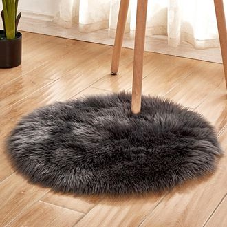 OEM Alfombras Redondas, Suaves Y Mullidas, Hechas De Lana Sint&eacute;tica Alfombras Decorativas Para Salones, Dormitorios Y Habitaciones Infantiles