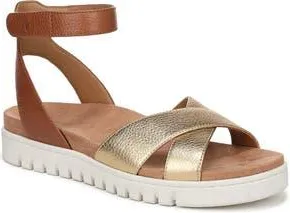 Vionic Uptown Merced Platform Sandal in Gold Multi at Nordstrom Rack, Size 10.5