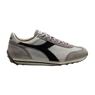 Diadora Heren, Schoenen, Grijs, Maat: 45 EU Leer