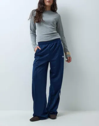 adidas Originals pantaloni della tuta Firebird blu navy