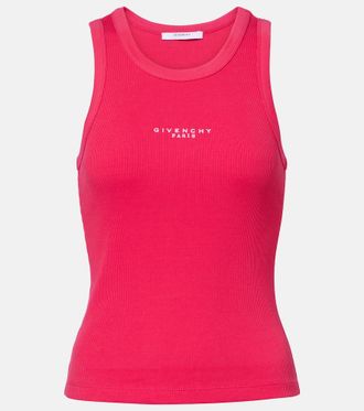 Givenchy Logo printed cotton top