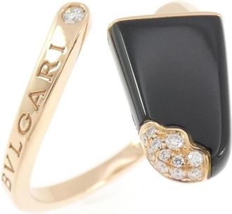 Bulgari Bvlgari Bvlgari Pink Gold (18K) Band Ring (Pre-Owned)