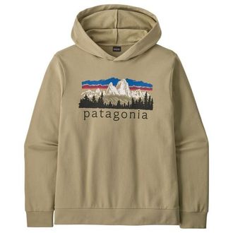 Patagonia Fitz Roy Foothills Daily Hoody Hoodie f&uuml;r Herren | beige