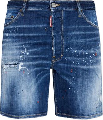Dsquared2 Shorts in cotone - Blu