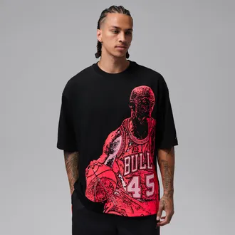 Nike Jordan Mens Jordan Sport Dri-FIT Graphic T-Shirt in Black | IV4900-010