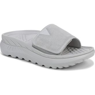 Vionic Rejuvenate Slide Sandal in Vapor Grey at Nordstrom, Size 11
