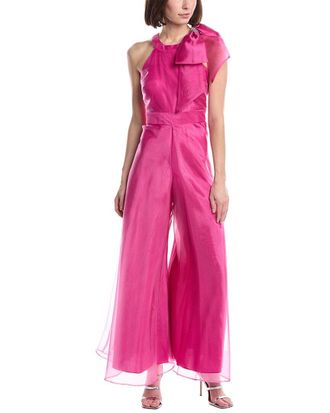 Eliza J Sleeveless Solid Walk-Thru Jumpsuit