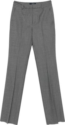Seafarer Raw-edge Straight Trousers