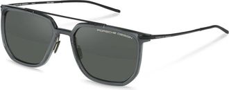 Porsche Design P8992 D415 Mens Sunglasses Black Size 56