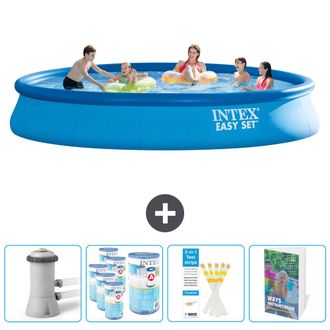 Intex Piscina Easy Set Redonda - 457x84 Cm - 7-piezas Scb107