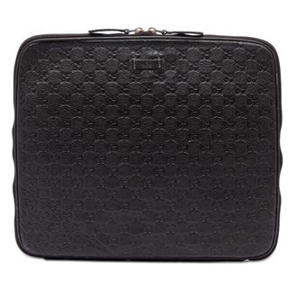 Gucci Pre-owned Gucci Guccissima Laptop Case Unisex 3A4XJFMTBPH68M1L