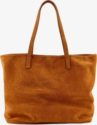 MC2 Saint Barth Womens Shoulder Bag City Suede Brown