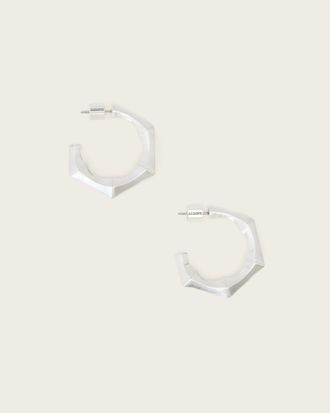 AllSaints Clara Small Hoop Earrings