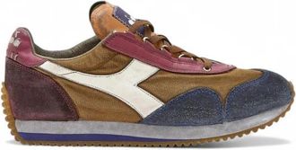 Diadora Dirty Stone Wash Evo Heritage Sneakers - Heren - Sneakers - Bruin - 47 EU - Su&egrave;de - Schoenen