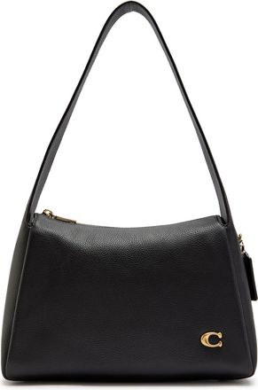 Coach Lola Pebbled Leather Shoulder bag - Black - One Size