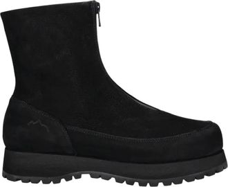Diemme Este Enkellaarzen - Dames - Enkellaarsjes - Zwart - 36 EU - Leer - Schoenen