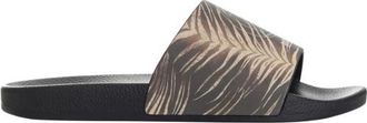 Just Cavalli Pool Slide - Dames - Sandalen - Bruin - 37 EU - Schoenen