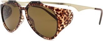 Saint Laurent SLM137AMELIA001 Sunglasses - Tortoiseshell