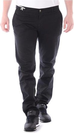 Daniele Alessandrini Jeans - Heren - Chinos - Zwart - W40 - Katoen - Broeken