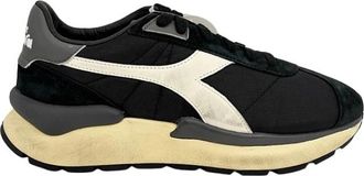 Diadora Mercury Sneaker - Heren - Sneakers - Zwart - 43 EU - Leer - Schoenen