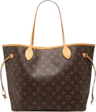 Louis Vuitton Pre-owned Neverfull MM - Dames - Vintage Shopper - Bruin - ONE Size - Leer - Vintage